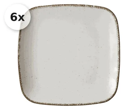 Produktbild von Dessertteller 6er Set Casa creme