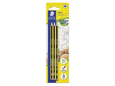 Produktbild von Staedtler Noris Schulbleistifte 3er sort. sechsk.