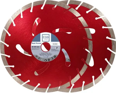 Produktbild von 2 x 230 Diamanttrennscheibe Diamantscheibe Beton