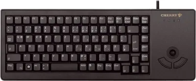 Obrázek produktu pro CHERRY XS Trackball, Plná velikost (100 %), Kabel, USB, QWERTY, Černá
