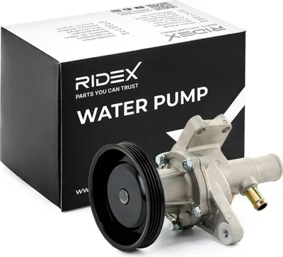 Produktbild von RIDEX Kühlmittelpumpe Wasserpumpe für CHEVROLET SPARK (M300) 1260W0582