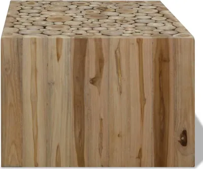 Produktbild von vidaXL Couchtisch Teakholz 50x50x35 cm
