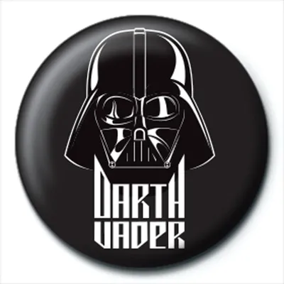 Obrázek produktu pro Star Wars - Odznak s knoflíkem - Darth Vader Black