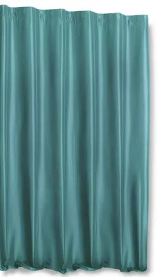 Produktbild von Thermovorhang Kräuselband türkis 245x245 cm blickdicht breit Polar Fleece Vorhang Alaska