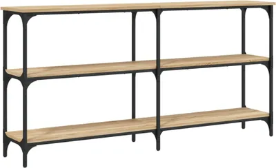 Obrázok produktu pre vidaXL Konzolový stôl Sonoma dub 150x29x75 cm odvodený výrobok z dreva