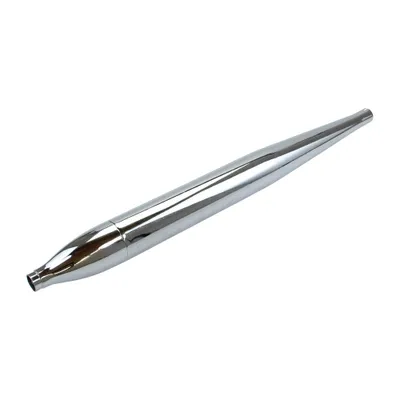 Obrázek produktu pro Tlumič výfuku chrom 60/680/26mm univerzální pro Hercules Puch Zündapp