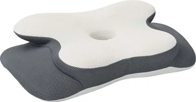 Produktbild von vidaXL Nackenkissen Weiß Viscoschaum 58 x 37,5 x 12 cm