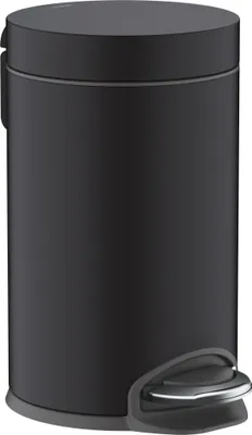 Produktbild von Hansgrohe Treteimer AddStoris mattschwarz 41775670