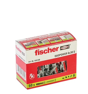 Produktbild von fischer DUOPOWER 6 x 30 S