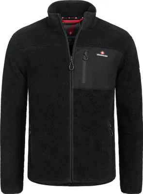 Produktbild von Höhenhorn Birkkar Herren Fleece Jacke Schwarz Gr. XL