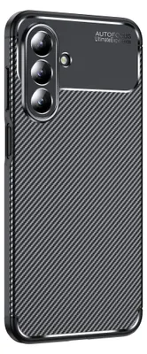 Produktbild von Handy Hülle für Samsung Galaxy A26 5G Carbon Look Cover Case Schutzhülle Farbe: Schwarz
