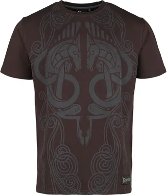Produktbild von Der Herr der Ringe T-Shirt Herren Rohirrim - Oversize braun L