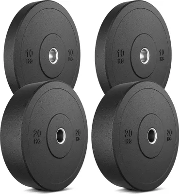 Produktbild von Marbo Sport MW-Bumper plates Hantelscheiben Set - 60 kg / 2 x 20 kg + 2 x 10 kg