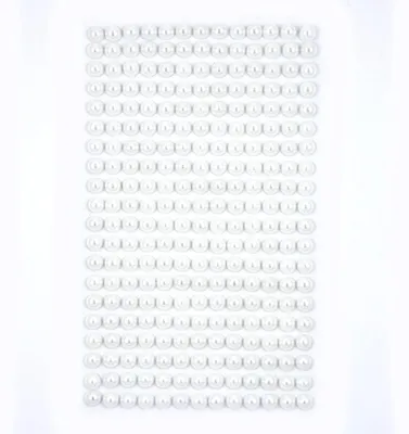 Obrázek produktu pro Perełki samoprzylepne Off white 6 mm 260 szt