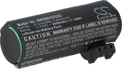Produktbild von vhbw Akku kompatibel mit Ingenico Move 5000F, 5000s, 5000 Barcodescanner POS (3000 mAh, 3,7 V, Li-Ion)