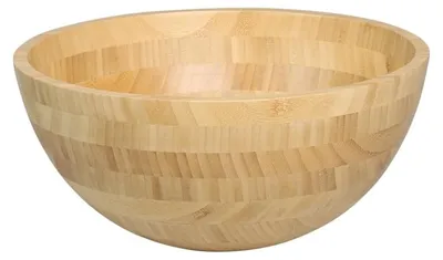 Servierschale aus Bambus, Ø 25 cm, Höhe 13 cm, FSC-zertifiziert