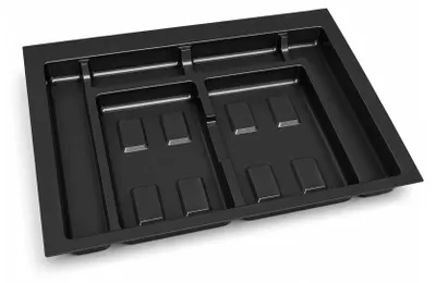 Obrázek produktu pro Emuca Basis Recycle – recyklační systém pro zásuvku v kuchyni, 2 přihrádky, modulární systém