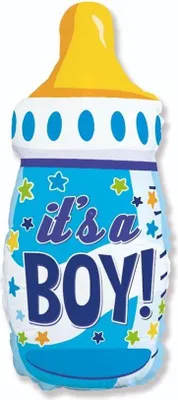 Obrázok produktu pre Fóliový balónik chlapec - detská sprcha - 69 cm