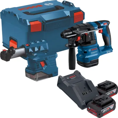 Produktbild von Akku-Bohrhammer mit SDS plus GBH 18V-22, 2 x Akku GBA 18V 4.0Ah in L-BOXX 238