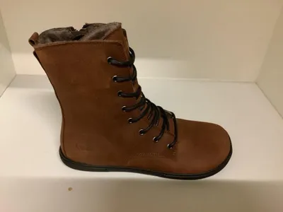 Produktbild von Koel Faro Lambswoll Damenschuhe Schnürstiefel Braun Freizeit