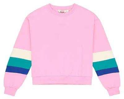 Produktbild von Lonsdale Frauen Rundhals Sweatshirt lockere Passform CHAFFORD, Pink/Beige/Blue,