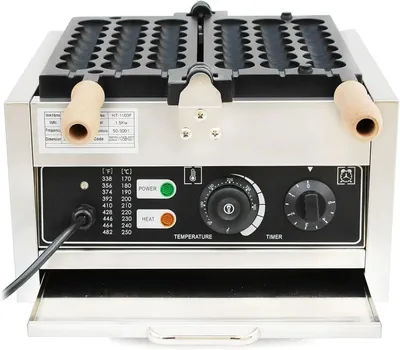 Produktbild von Bubble-Waffeleisen - Ersatzteil / Zubehör für Waffelmaschine - Antihaft-Backplatte - Edelstahl - Für gewerbliche Nutzung - Für Bäckereien