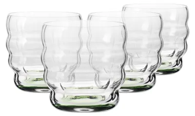 Produktbild von KROSNO Matcha Moments Matcha-Gläser und -Schalen, 4er-Set, 330 ml