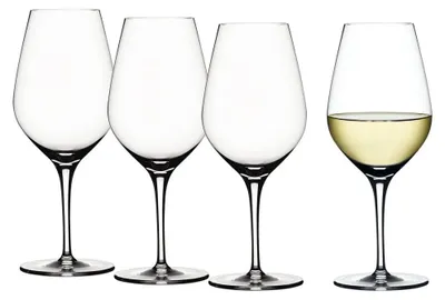 Produktbild von Spiegelau Vorteilsset 2 x 4 Glas/Stck Weißweinglas 440/02 Authentis 4400182 und Geschenk + Spende