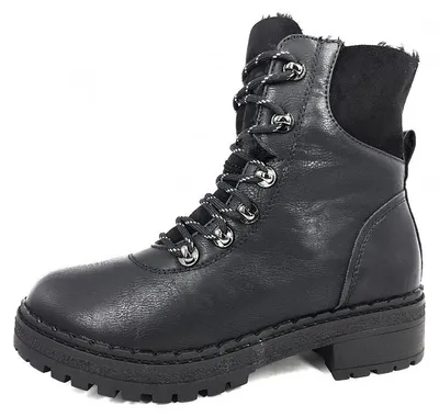 Productafbeelding van Laufsteg München Damenschuhe Stiefeletten Schnürer Stiefel Schwarz Freizeit