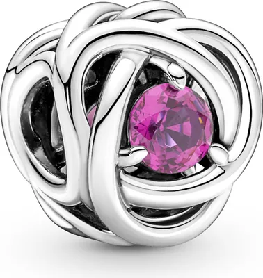 Produktbild von Pandora Oktober Geburtsstein Charm aus Sterling-Silber mit Kristallen
