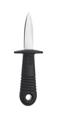 Produktbild von AUSTERNMESSER 15cm Edelstahl mit Fingerschutz Austernöffner Austernbrecher Messer Austern Muschelöffner 01