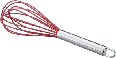 Produktbild von Lacor Schneebesen - Edelstahl Silikon - Hitzebeständig bis 250 °C - 20 cm