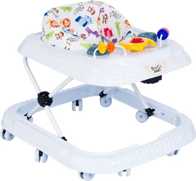 Produktbild von Tobi Gehfrei Lauflernhilfe Lauflernwagen Babywalker mit Spielset Weiß