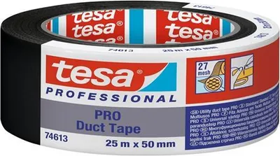 Produktbild von Tesa Klebeband Pro Schwarz 50mm 25mtr (nml)