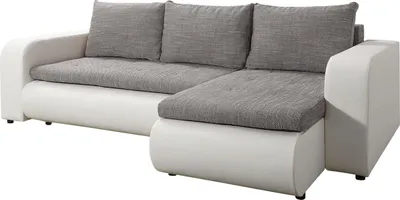 Produktbild von MIRJAN24 Ecksofa Brooklyn, Eckouch mit Bettkasten und Schlaffunktion, Couchgarnitur, Polsterecke vom Hersteller (Soft 017 + Lawa 05)