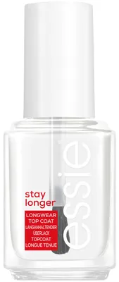 Produktbild von Essie Stay Longer Premium Longwear Top Coat, langanhaltender, schützender Überla