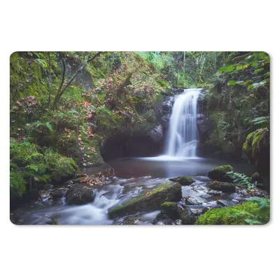 Produktbild von MuchoWow® Mauspad Mousepad Wasserfall - Natur - Wasser 27x18 cm - Mousepads - Maus Mat - Pad - Mausunterlage - Büroartikel - Desk Matten