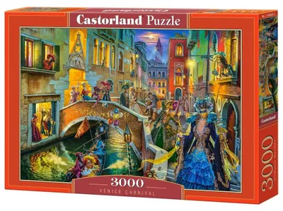 Image de Puzzle 3000 pièces Carnaval de Venise 300662 Castorland