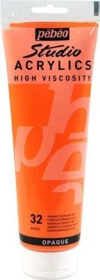 Image de Peinture acrylique opaque - Orange - 250 ml
