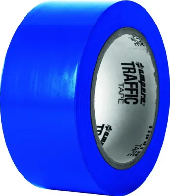 Produktbild von A.M.P.E.R.E. Traffic Tape Standard 0,15 mm Dicke 50mm x 33m Blau