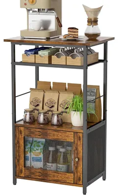 Productafbeelding van Houten Koffieorganizer met 3 Niveaus