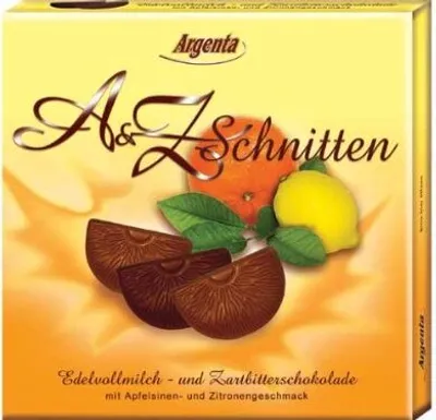 Produktbild von Argenta Apfelsinen & Zitronen Schnitten 85 g