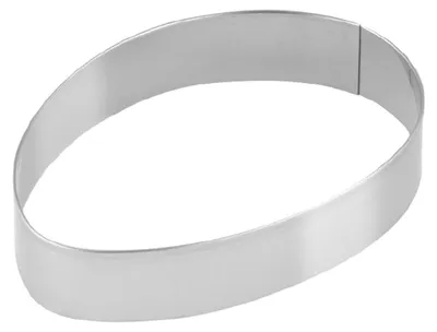 Produktbild von Ausstecher Ei 155x100x30mm zum Formen, Portionieren und Teilen von Teigen und Desserts