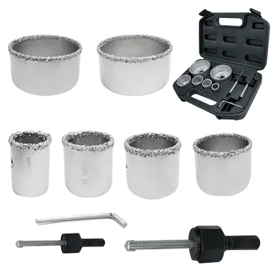 Productafbeelding van 9-delige Diamant Tegelboor Set voor Keramiek en Steen
