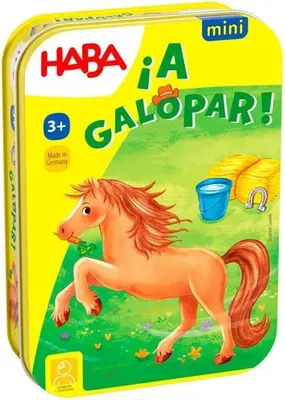 Produktbild von Haba Auf Die Plätze Fertig Los! Mini-version-brettspiel Golden  Golden One Size