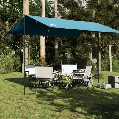 Produktbild von "2026 Promotion" Tarp Blau 360x294 cm Wasserdicht - Campingzelt UV-Schutz,e CC32771