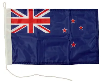Produktbild von Motorrad-/Bootsflagge 25x40cm: Neuseeland