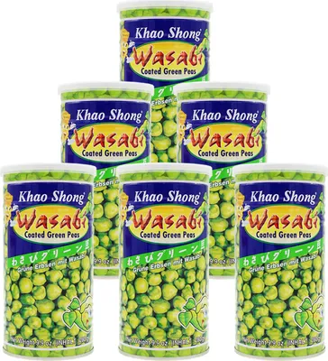 Produktbild von Khao Shong Wasabi Erbsen 6x280g