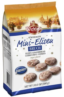 Produktbild von Wicklein Nürnberger Mini-Elisen 'Bruch' glasiert 300g