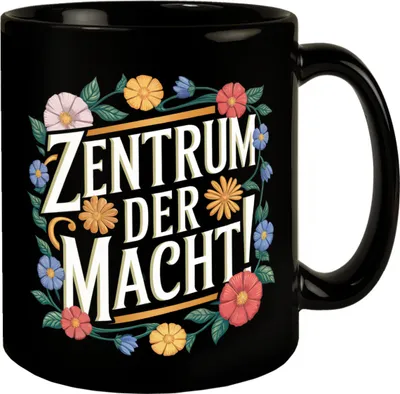 Produktbild von Zentrum der Macht Blumensprache Tasse